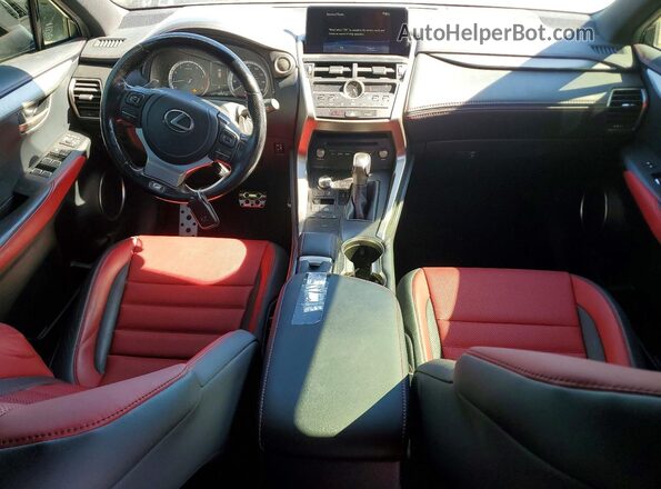 JTJSARBZ9M2200498 2021 LEXUS NX Gray Առջևի վահանակի տեսք