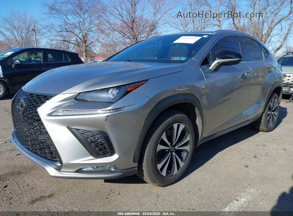 JTJSARDZ4L5009016 2020 LEXUS NX 300 Silver წინა მარცხენა ხედი სამი მეოთხედიდან