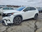 2021 Lexus Nx 300 F Sport White vin: JTJSARDZ9M5022491