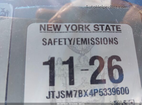 JTJSM7BX4P5339600 2023 LEXUS GX 460 White Вид підкапотного простору