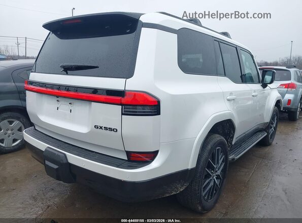 JTJTBCDX0S5040596 2025 LEXUS GX 550 Белый Задняя правая четверть