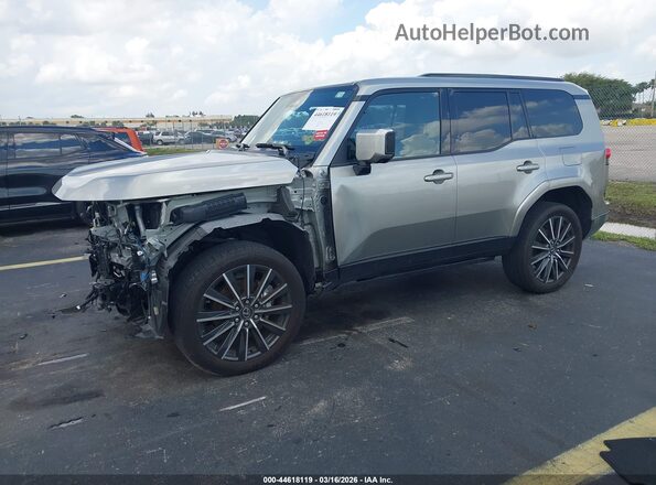 JTJVBCDX4R5018748 2024 LEXUS GX 550 Gray Trasero izquierdo