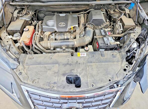 JTJYARBZ1J2086129 2018 LEXUS NX Черный Вид подкапотного пространства