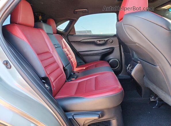 JTJYARBZ2G2025316 2016 LEXUS NX Серый Вид задней части салона