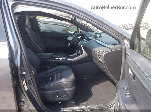 JTJYARBZ2H2069933 2017 LEXUS NX 200T Серый Вид салона спереди