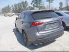 2017 Lexus Nx 200t F Sport Серый vin: JTJYARBZ2H2069933