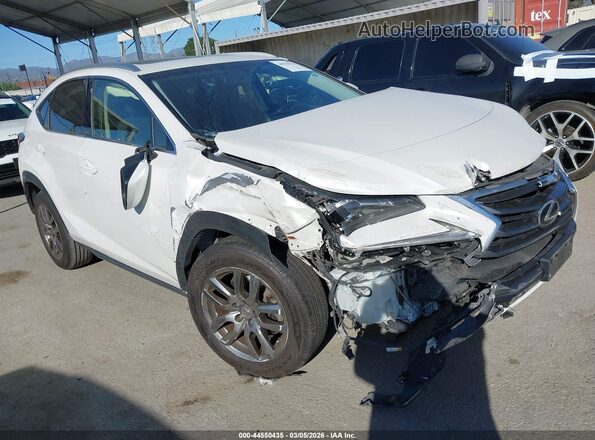 JTJYARBZ3G2043341 2016 LEXUS NX 200T Белый Передняя правая четверть