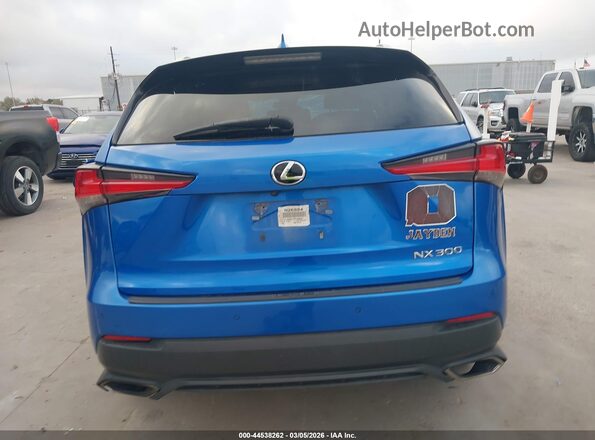 JTJYARBZ7K2136808 2019 LEXUS NX 300 Blue 