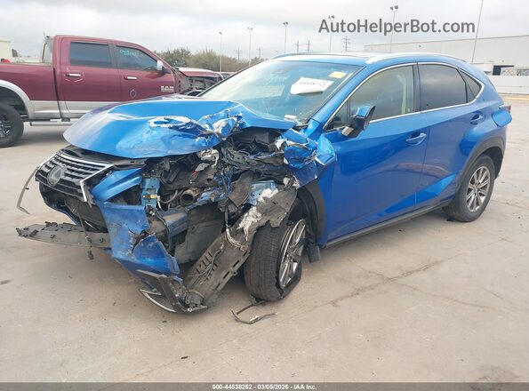 JTJYARBZ7K2136808 2019 LEXUS NX 300 Blue Front left