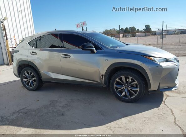 JTJYARBZ8G2022159 2016 LEXUS NX 200T Серебряный Вид задней части салона