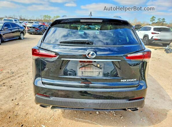 JTJYARBZ8G2028950 2016 LEXUS NX Черный Вид сзади