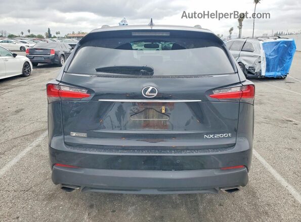 JTJYARBZ8G2045103 2016 LEXUS NX Черный Вид сзади
