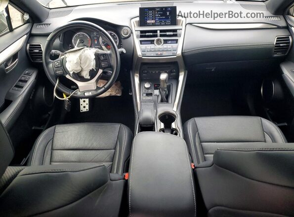 JTJYARBZ8G2045103 2016 LEXUS NX Черный Вид панели приборов