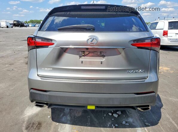 JTJYARBZ8H2073324 2017 LEXUS NX Коричневый Вид сзади
