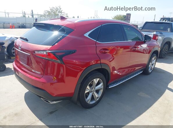 JTJYARBZ9H2071016 2017 LEXUS NX Бордовый Задняя правая четверть