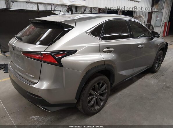 JTJYARBZXJ2095850 2018 LEXUS NX 300 Серый Задняя правая четверть