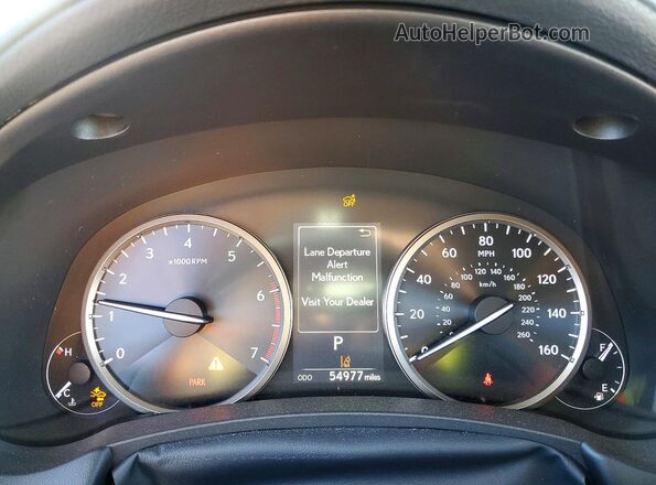 JTJYARBZXJ2097775 2018 LEXUS NX Red Widok zestawu wskaźników