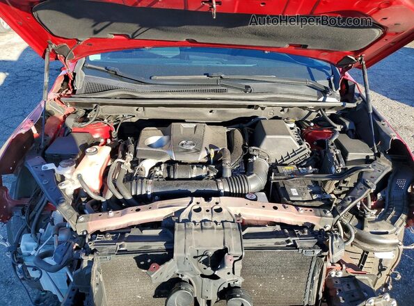 JTJYARBZXJ2097775 2018 LEXUS NX Red Widok komory silnika