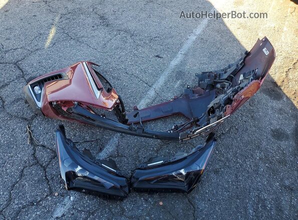 JTJYARBZXJ2097775 2018 LEXUS NX Red Widok naklejki z numerem VIN