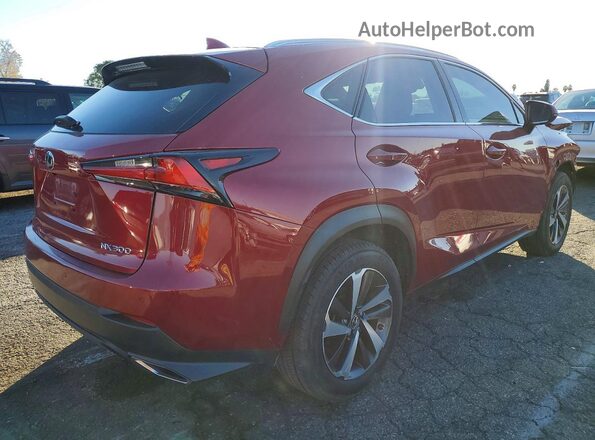 JTJYARBZXJ2097775 2018 LEXUS NX Red Tył prawy