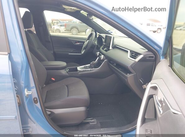 JTM16RFV7RD151465 2024 TOYOTA RAV4 HYBRID Синий Вид салона спереди