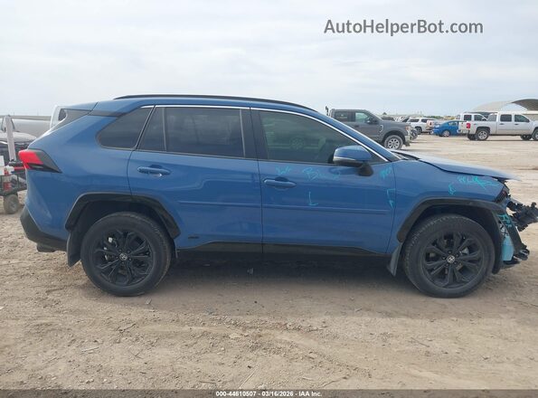 JTM16RFV7RD151465 2024 TOYOTA RAV4 HYBRID Синий Панорамный вид салона 360°