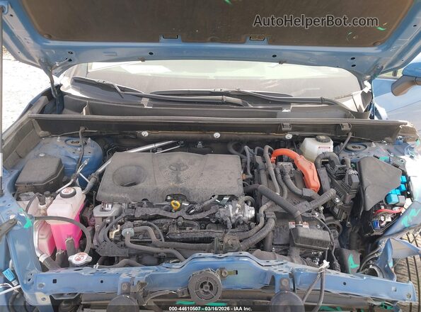 JTM16RFV7RD151465 2024 TOYOTA RAV4 HYBRID Синий Вид сзади