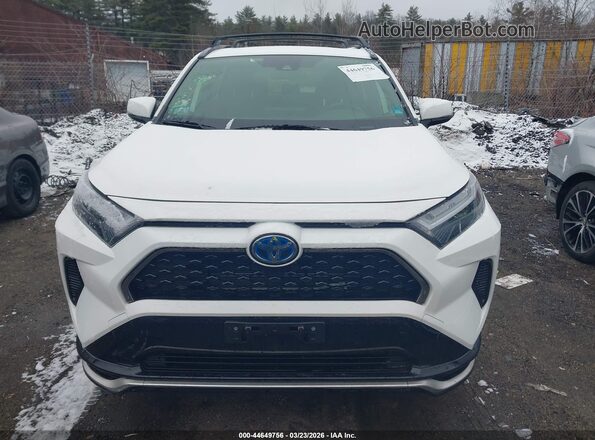 JTMAB3FV2ND104783 2022 TOYOTA RAV4 PRIME White Widok wnętrza z tyłu