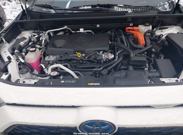 JTMAB3FV2ND104783 2022 TOYOTA RAV4 PRIME White Widok z tyłu