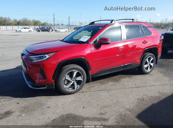 JTMAB3FV8MD065048 2021 TOYOTA RAV4 PRIME Red Przód lewy