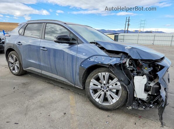 JTMABABA0SA095618 2025 SUBARU SOLTERRA Blue Przód prawy