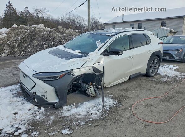 JTMABABA1PA022331 2023 SUBARU SOLTERRA Белый Передняя левая четверть