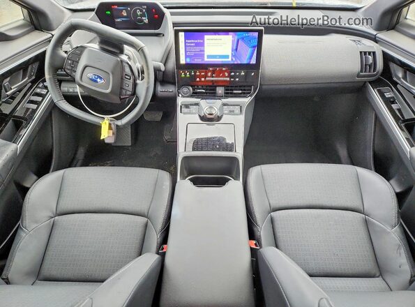 JTMABABA1RA065828 2024 SUBARU SOLTERRA Gray Vista del salpicadero