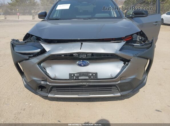 JTMABABA2RA091273 2024 SUBARU SOLTERRA Gray Widok z przodu