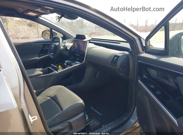 JTMABABA2RA091273 2024 SUBARU SOLTERRA Gray Widok wnętrza z przodu