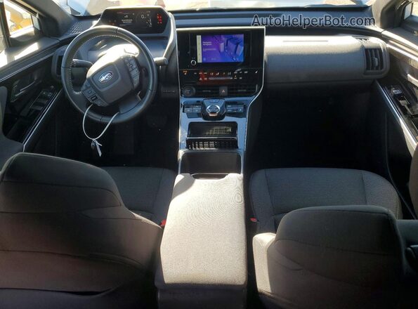 JTMABABA5PA027290 2023 SUBARU SOLTERRA Белый Вид панели приборов