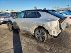 2024 Toyota Bz4x Limited Серебряный vin: JTMABACA7RA063886 Damage: Left Rear Door, Severe Damage, Replacement Required