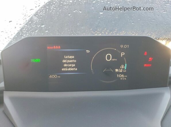 JTMBDAFB8TA000998 2026 TOYOTA LE White Vista del cuadro de instrumentos