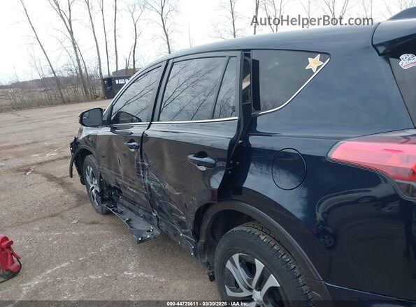 JTMBFREV8JD243050 2018 TOYOTA LE Dark Blue Widok z przodu