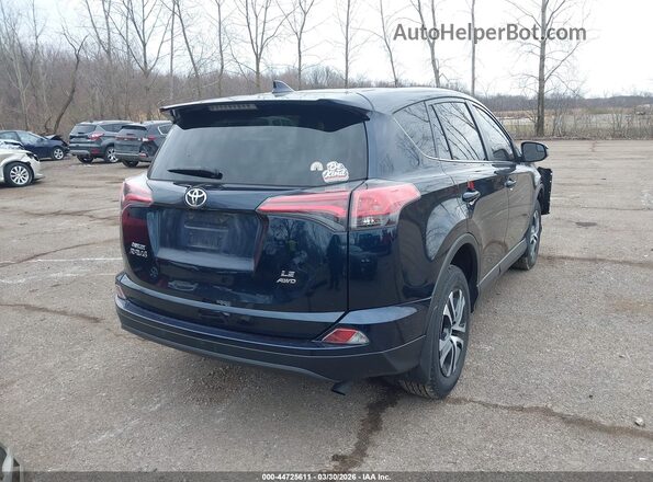 JTMBFREV8JD243050 2018 TOYOTA LE Dark Blue Tył prawy