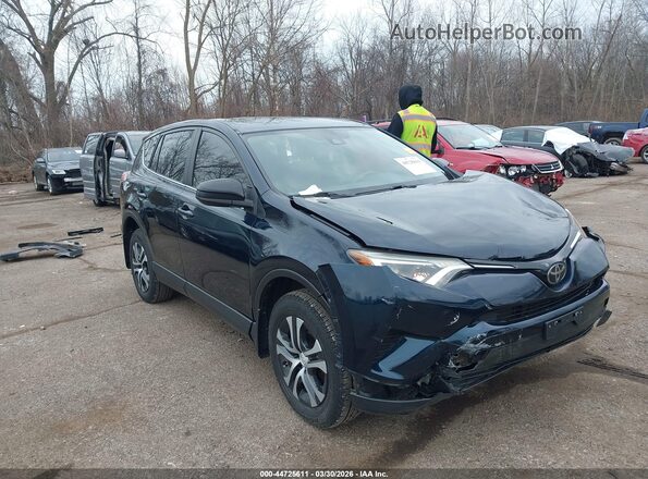 JTMBFREV8JD243050 2018 TOYOTA LE Dark Blue Przód prawy