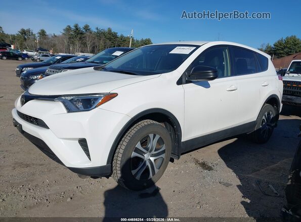 JTMBFREV9JJ728704 2018 TOYOTA LE White Vista tres cuartos delantera izquierda