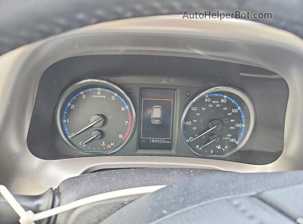 JTMDFREV6JJ247401 2018 TOYOTA LIMITED Gray Widok zestawu wskaźników