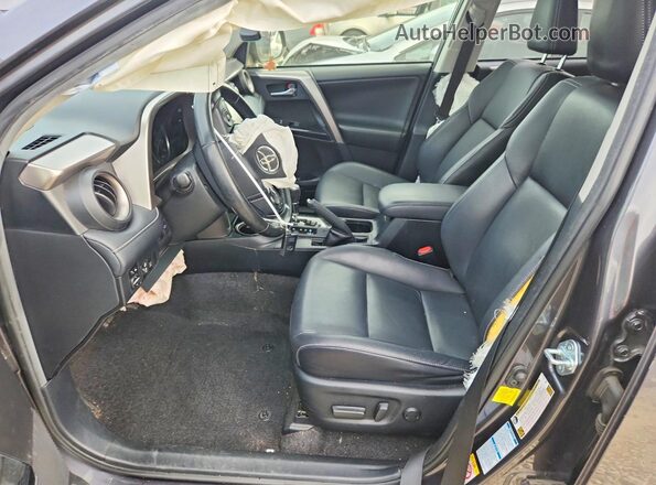JTMDFREV6JJ247401 2018 TOYOTA LIMITED Gray Widok wnętrza z przodu