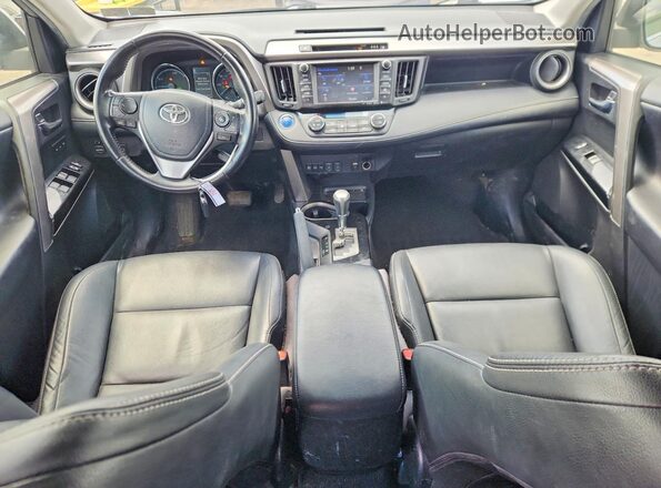 JTMDJREV9JD197073 2018 TOYOTA LIMITED Серебряный Вид панели приборов