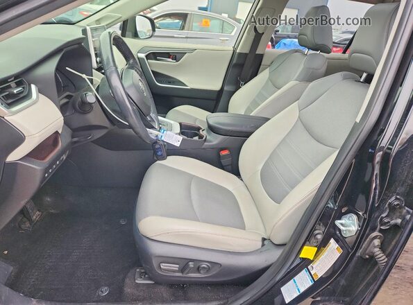 JTMDWRFV1KD506178 2019 TOYOTA LIMITED Черный Вид салона спереди
