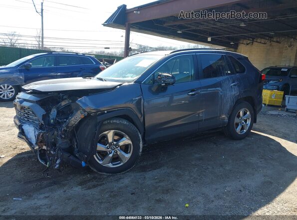 JTMDWRFV7KD008793 2019 TOYOTA LIMITED Gray Vista tres cuartos delantera izquierda