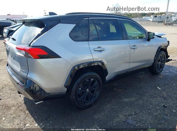 JTME6RFV0PD538101 2023 TOYOTA RAV4 HYBRID Silver Задня права чверть