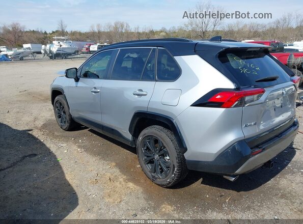 JTME6RFV0PD538101 2023 TOYOTA RAV4 HYBRID Silver Задня ліва чверть