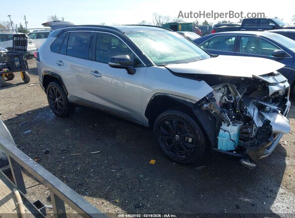 JTME6RFV0PD538101 2023 TOYOTA RAV4 HYBRID Silver Вид задньої частини салону